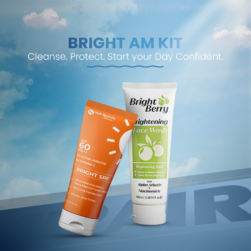 Bright AM Kit | Protects Skin from Sun Damage & Prevents Pigmentation